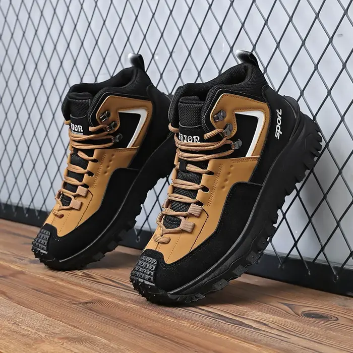 Chaussures de randonnée larges pour hommes, antidérapantes, durables, décontractées, pour l'extérieu