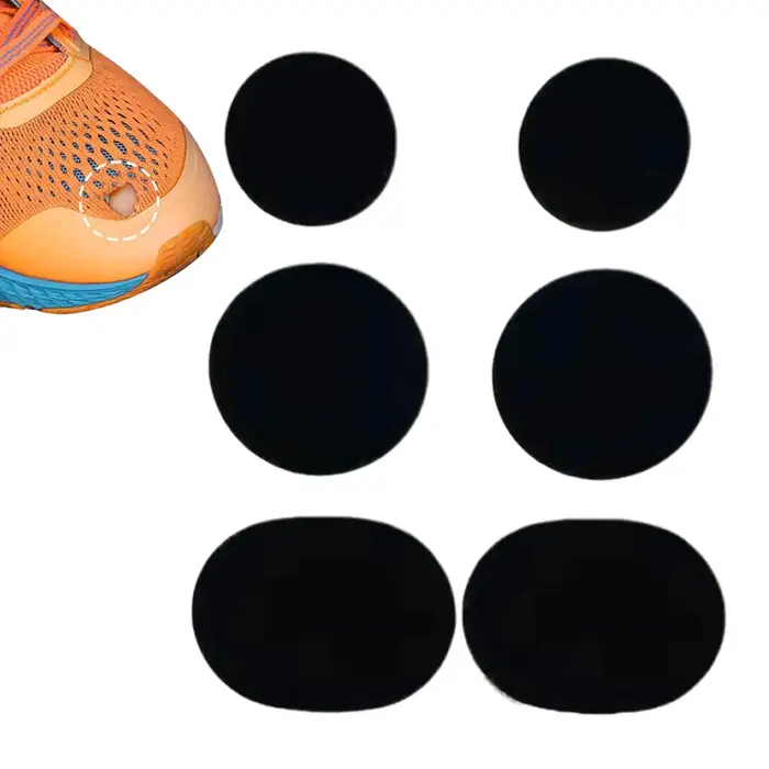 Patch de réparation de tissu pour chaussures de sport, 6 pièce/ensemble, Anti-usure, doublure en maille, trou de subvention, patchs auto-adhésifs, outil pratique créatif