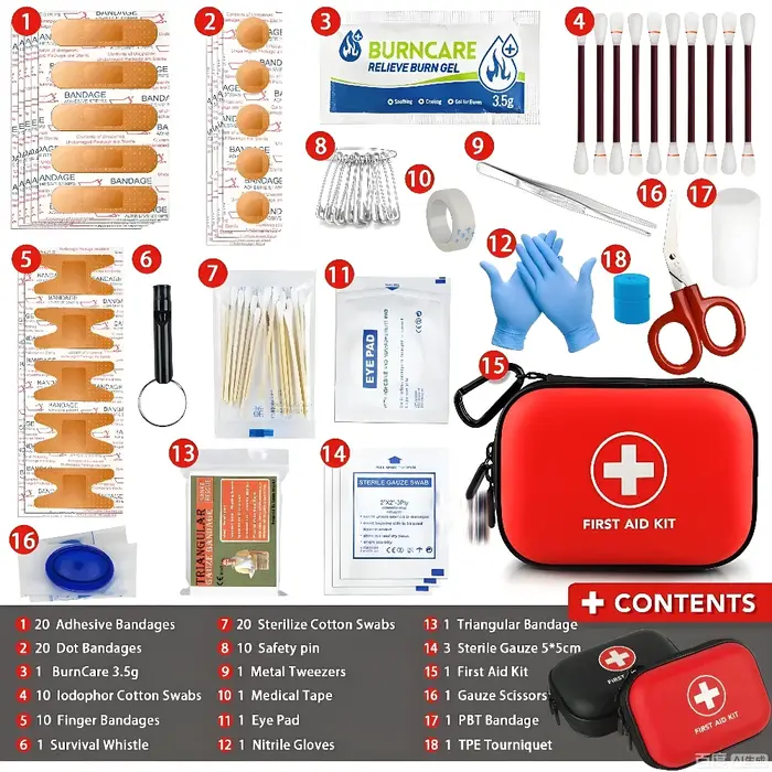 Trousse de premiers secours polyvalente