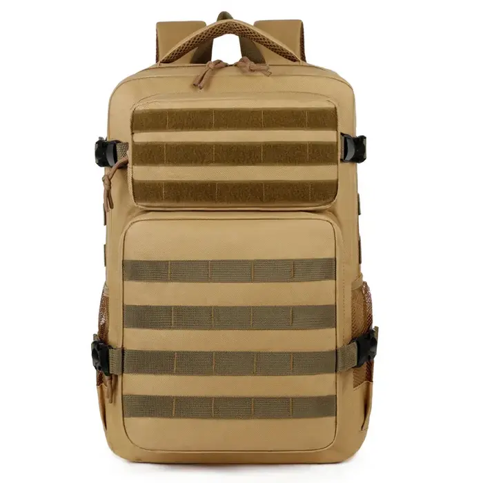 Sac à dos tactique grande capacité 36-55L, sac résistant à l'eau, idéal pour le camping en plein air