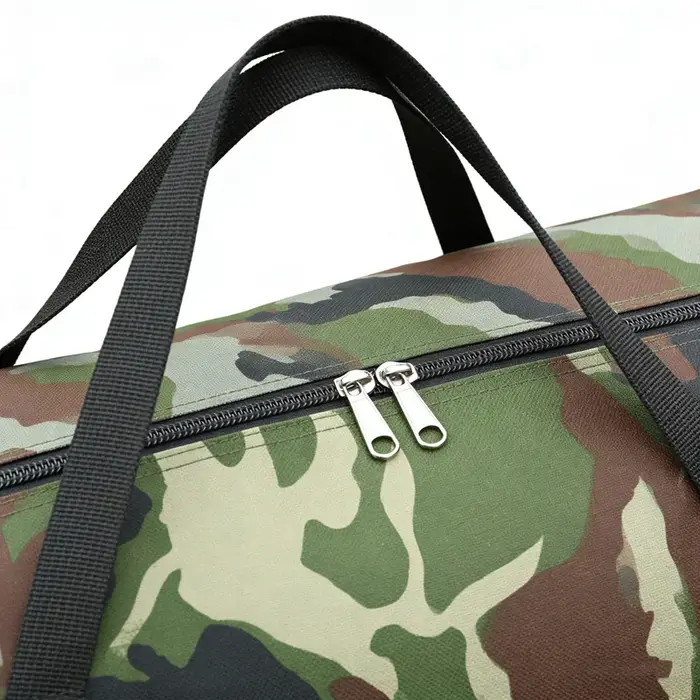 Grand sac de rangement camouflage imperméable et robuste pour le camping