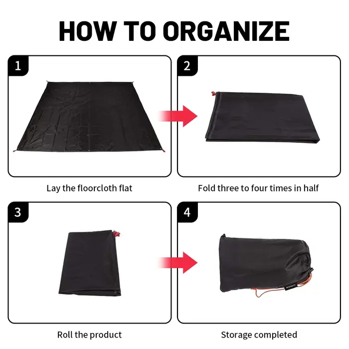 NatureHike – tapis de pique-nique imperméable, tapis de Camping, matelas de couchage pliable, feuill