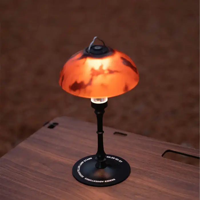 Support de lampe de camping portable