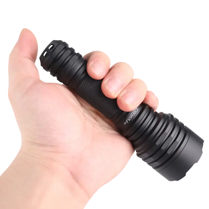 Convoi C8 Plus lampe de poche avec SST20 7135*8 lampe de poche LED 18650 torche 12 groupes Portable 