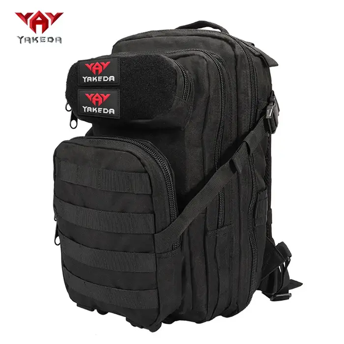 Sac à dos multifonctionnel YAKEDA 30L pour l'extérieur, grande capacité et design multi-compartiment