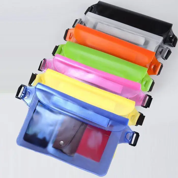 Sac de rangement étanche pour téléphone portable pour la natation