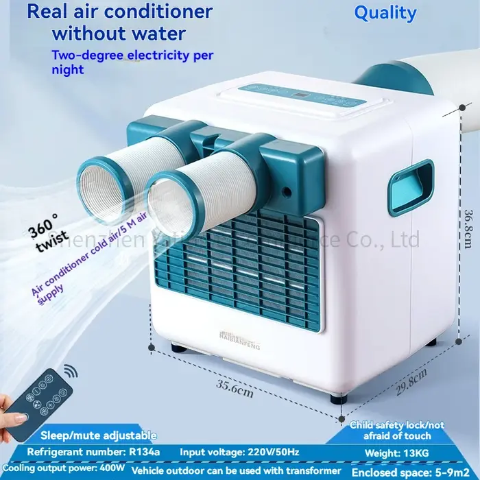 1 Climatiseur portable d'extérieur pour camping