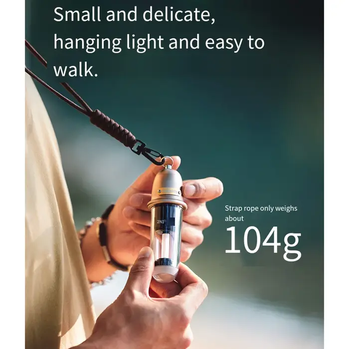 Naturehike extérieur Portable 2 en 1 Camping éclairage charge atmosphère veilleuse 900mAH lampe de poche étanche