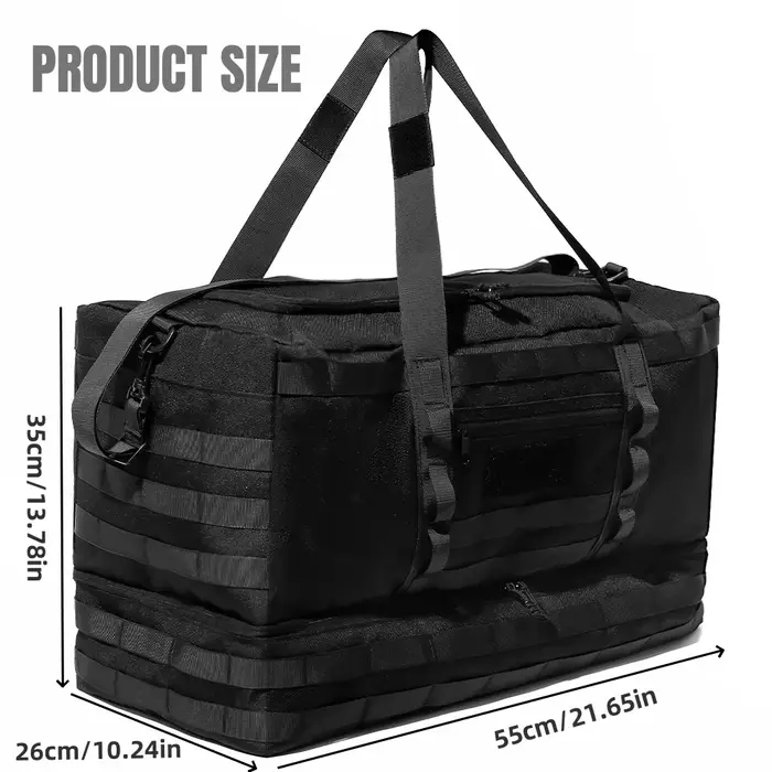50L bagages sac polochon Camping stockage tactique grands sacs hommes randonnée voyage alpinisme