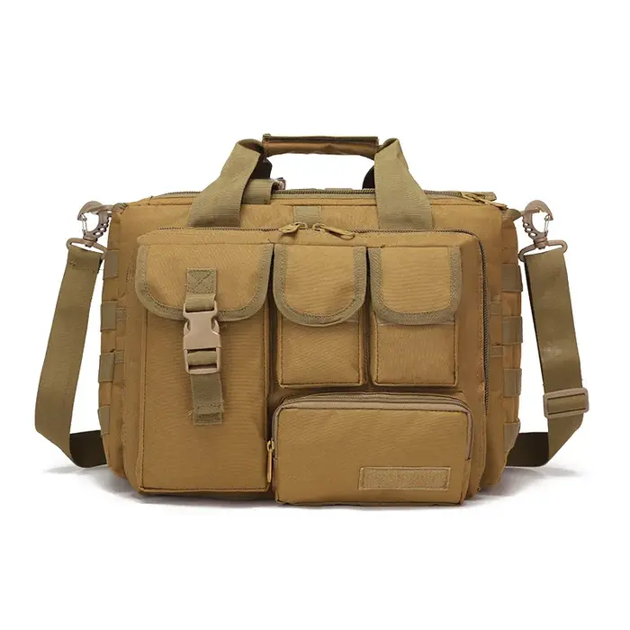 Sac à dos militaire tactique Molle en Nylon, sacoche à bandoulière pour ordinateur portable, porte-d