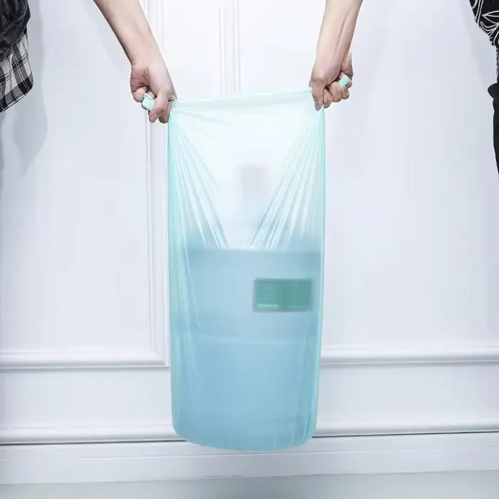 100 sacs poubelles jetables biodégradables et compostables de 2