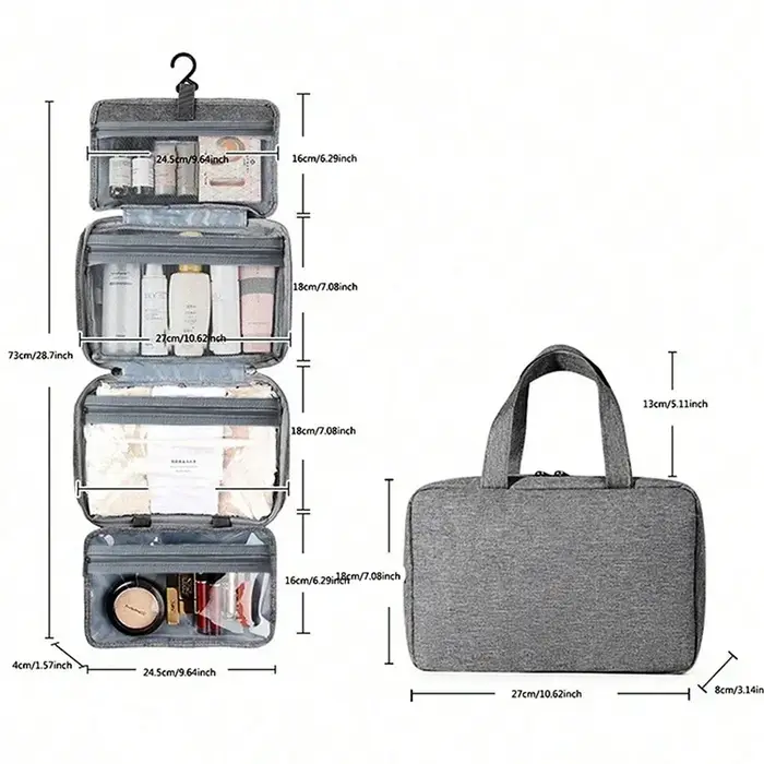 Articles de toilette de voyage pour femmes et hommes
