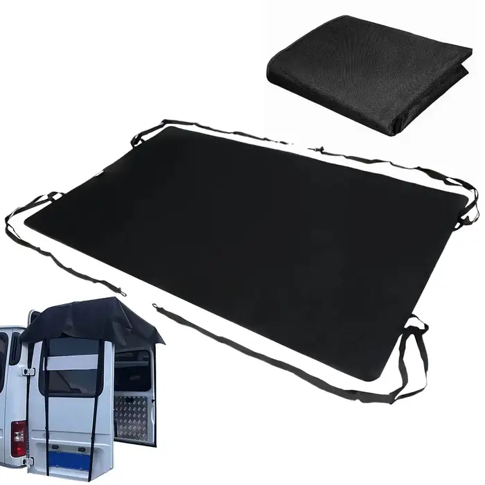 Auvent de porte arrière étanche pour camping-car