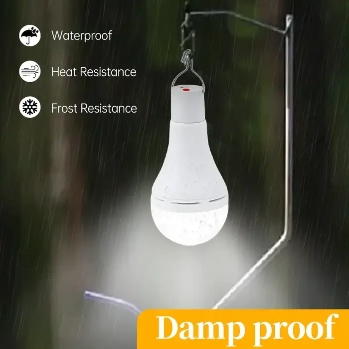 Lampe de secours solaire Rechargeable USB