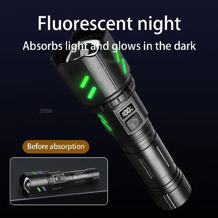 1000000 LM – lampe de poche Ultra-haute et puissante