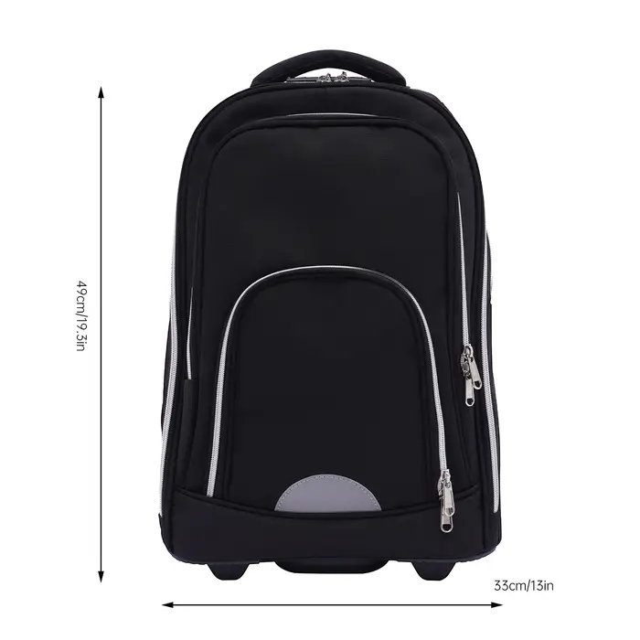 NOUVEAU Sac à dos trolley 45L, idéal comme bagage à main avec roulettes, multifonctionnel, adapté au