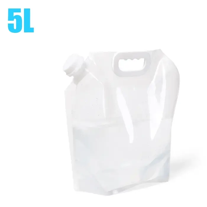 5/10L Camping sac à eau Portable pliant seau d'eau grand récipient d'eau en plein air voyage pliable