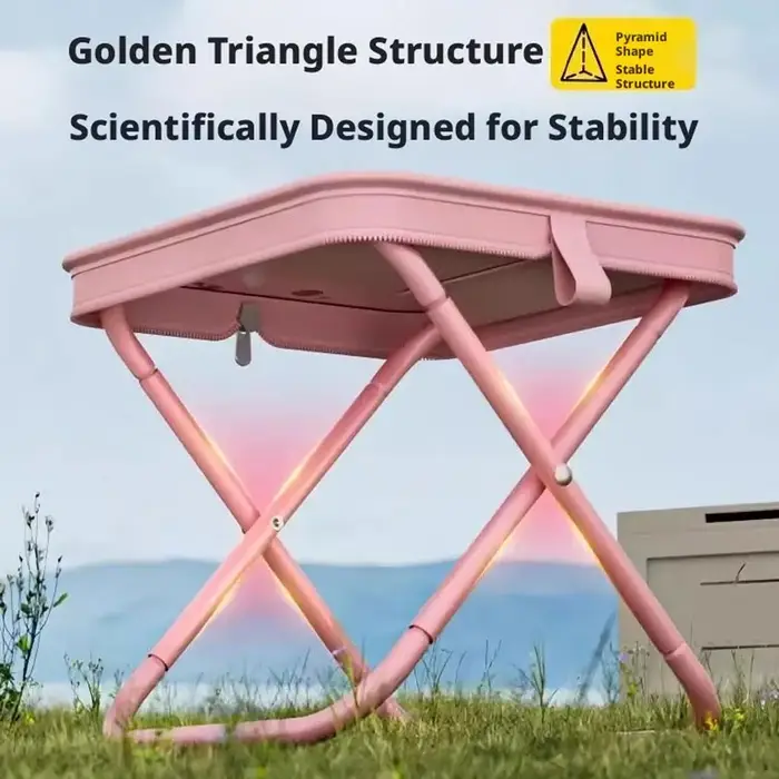 Tabouret pliable pour le camping