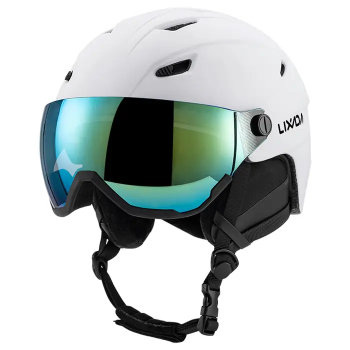 Casque de Snowboard pour femmes et casque de Ski intégré pour hommes avec lunettes à visière amovibl
