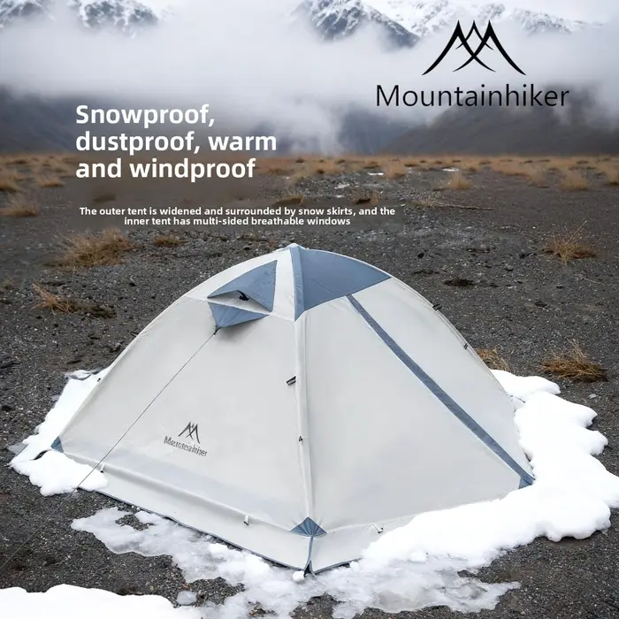 Tente de camping et de randonnée MOUNTAINHIKER 2026 pour 2-3 personnes