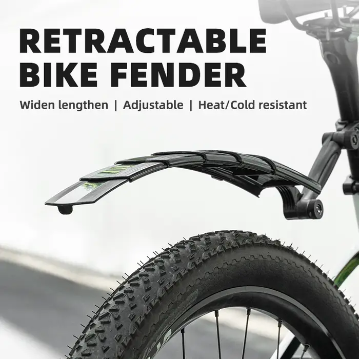 ROCKBROS garde-boue de vélo ensemble de garde-boue de vélo élargir allonger avant/arrière garde-boue