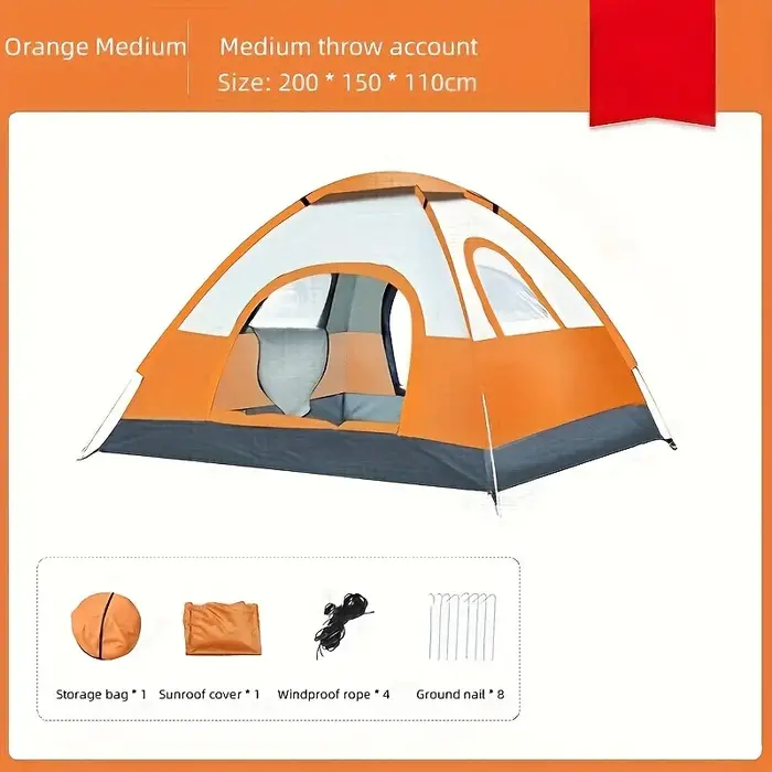 Tente pliante portable pour camping en plein air