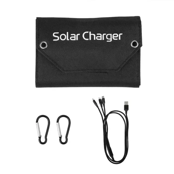 Panneau solaire pliable 60W 80W 100W 5V USB étanche portable avec sac de charge pour téléphone
