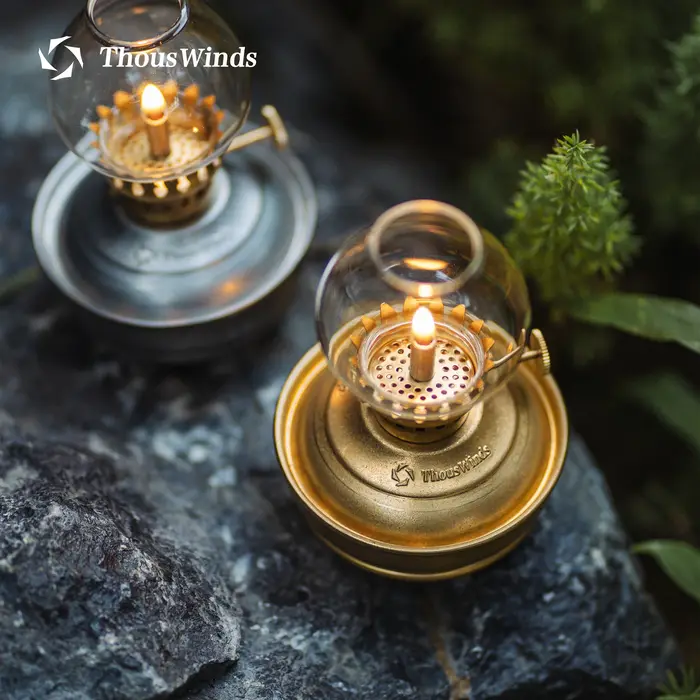 ThousWinds Luminara Mini lampe à huile coupe-vent lanterne de Camping 20h longue durée d'éclairage Portable rétro lumière Camping en plein air randonnée