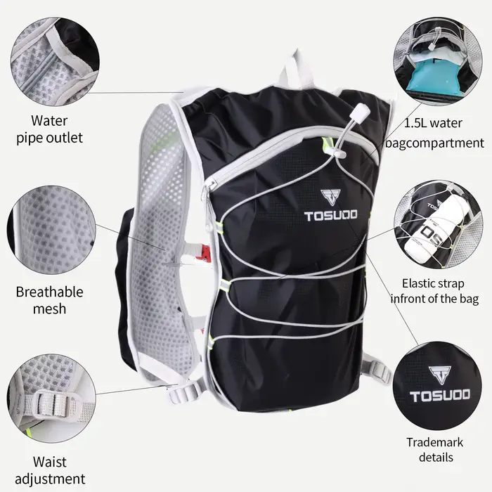 Sac à dos de trail running ultraléger pour femmes et hommes