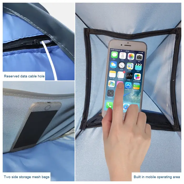 Tente de tête Mini abri solaire Portable Pop-Up