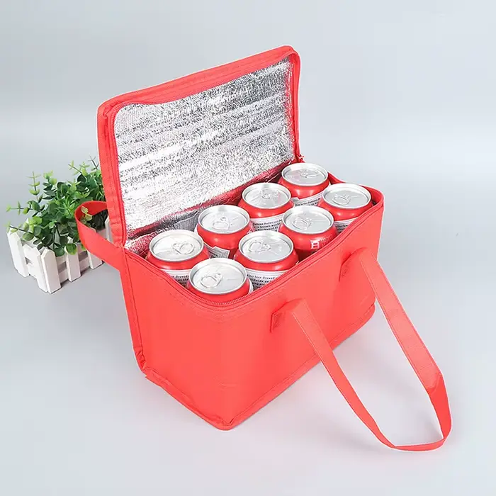 Sac Isotherme pour Aliments, Sac de Pique-Nique Portable, Sac Isotherme pour Boissons, Sacs de Rangement Réfrigérés, Organisateur Réfrigéré