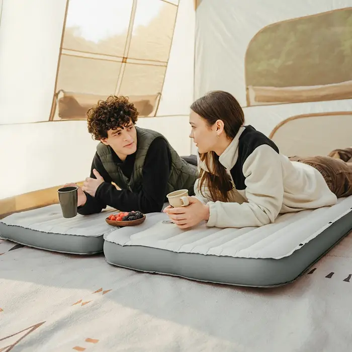 Natureifa-Polymères de couchage autogonflants avec pompe à pied