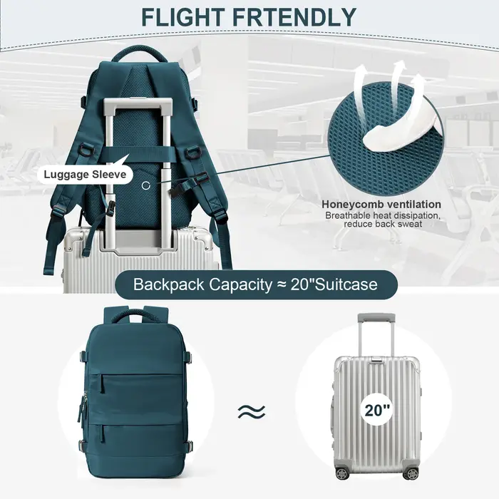 Sac à dos de voyage pour femmes et hommes