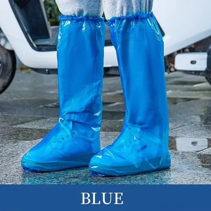 Protège-chaussures jetables imperméables pour l'extérieur