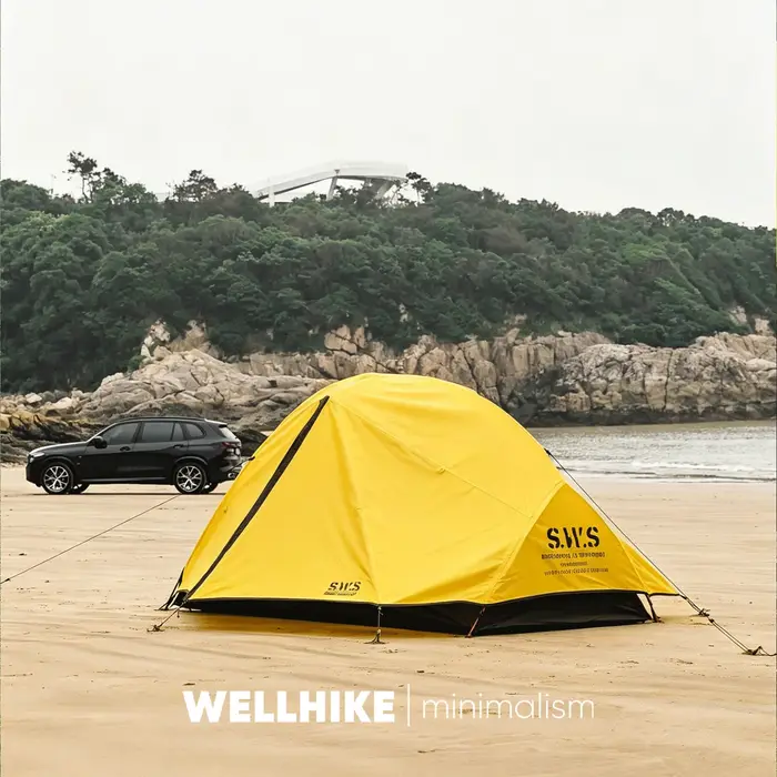 Tente de camping WELLHIKE ultralégère pour 2 personnes