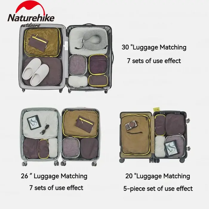 Naturehike – sac de rangement de bagages de voyage