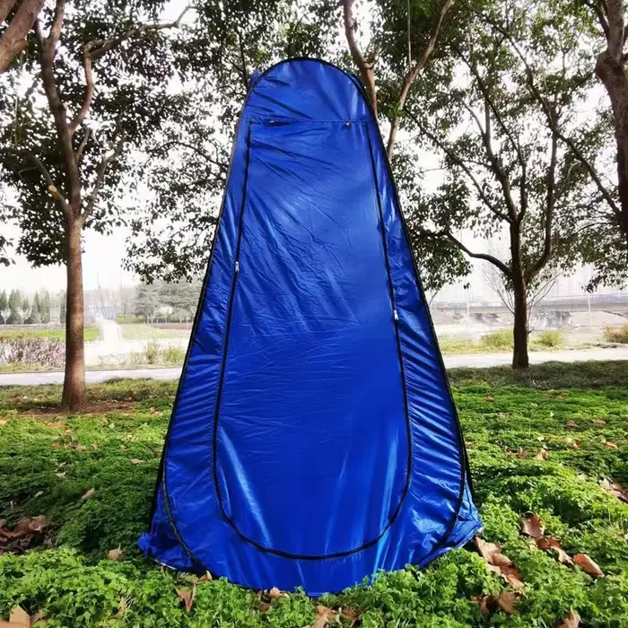 Tente de douche de Camping Portable-abri de confidentialité épais pliable pour vestiaire pour l'extérieur