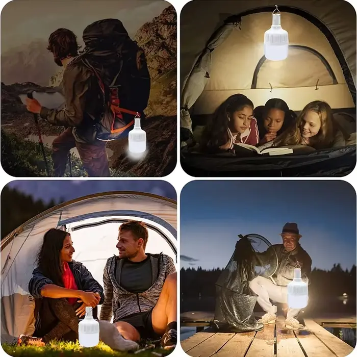 Lampe LED de Camping en plein air, économie d'énergie, panne de courant domestique, éclairage de sec