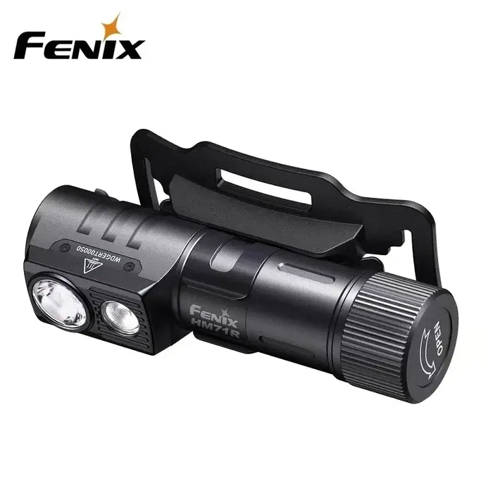 FENIX HM71R Lampe frontale industrielle rechargeable haute performance 2700 lumens pour le travail extérieur
