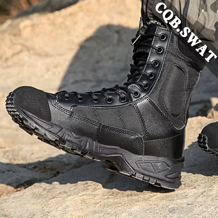 Nouveau Sport hommes bottes en plein air randonnée désert cuir bottines