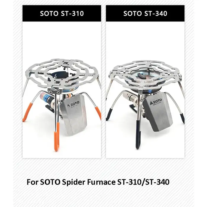 Accessoires de poêle araignée pour SOTO ST310/ST340/GS-100, cadre de poêle en titane, plaque stabili