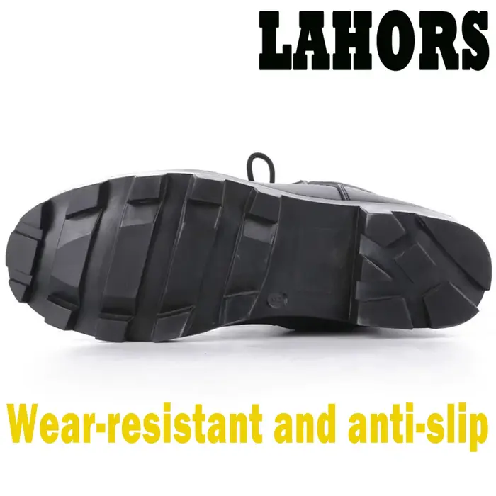 LAHORS ® Cuir homme bottes tactiques Sport chaussures de randonnée en plein air cheville désert Combat