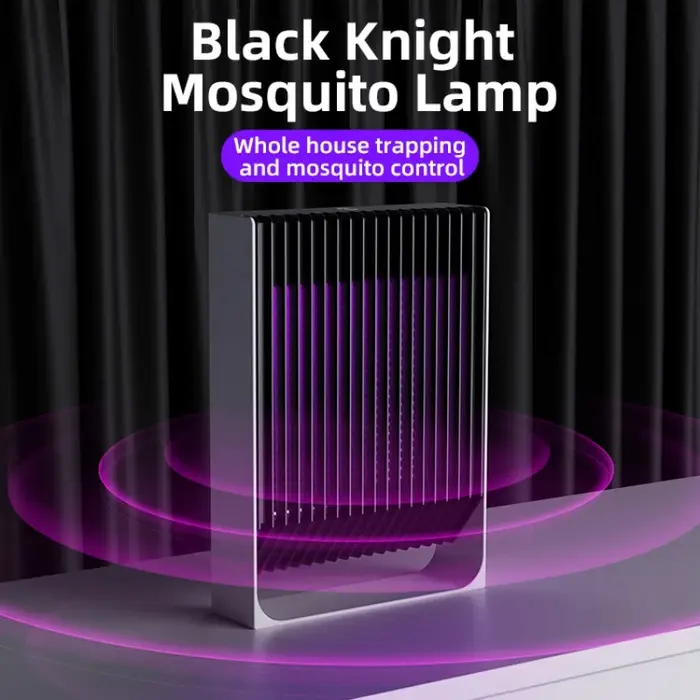 Lampe anti-moustiques multifonctionnelle à LED avec attraction automatique et choc électrique pour u