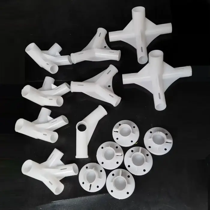 Pièces de rechange pour tente de jardin 3x6m, connecteur central d'angle pour pieds de tente, connecteur de tente 25/19mm, outil de camping en plein air, 15 pièces