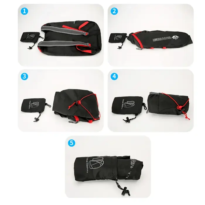 Sac à dos pliable en plein air, sac à dos de Camping de grande capacité, sac de jour anti-éclaboussures, sac de sport pour hommes et femmes, sac de voyage et de randonnée 20L