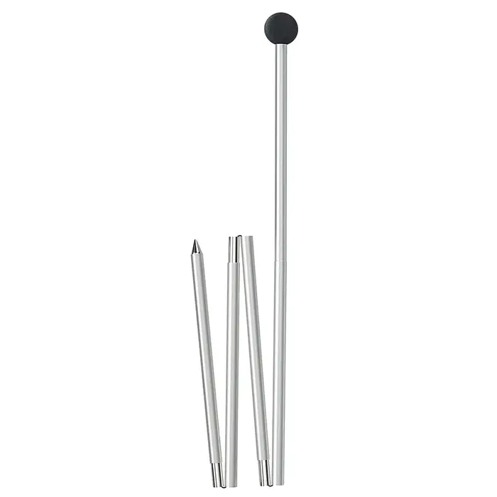 Poteaux de tente télescopiques en alliage d'aluminium