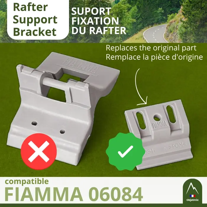 Support de chevrons 98655 – 542 pour FIAMMA F45/F70 06084/06085