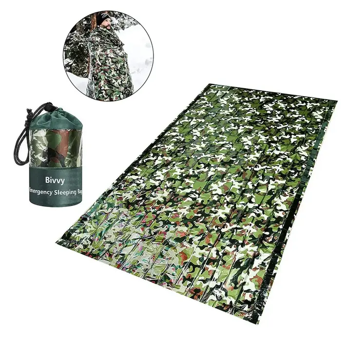 CamSolomon-Sac de couchage d'urgence PE