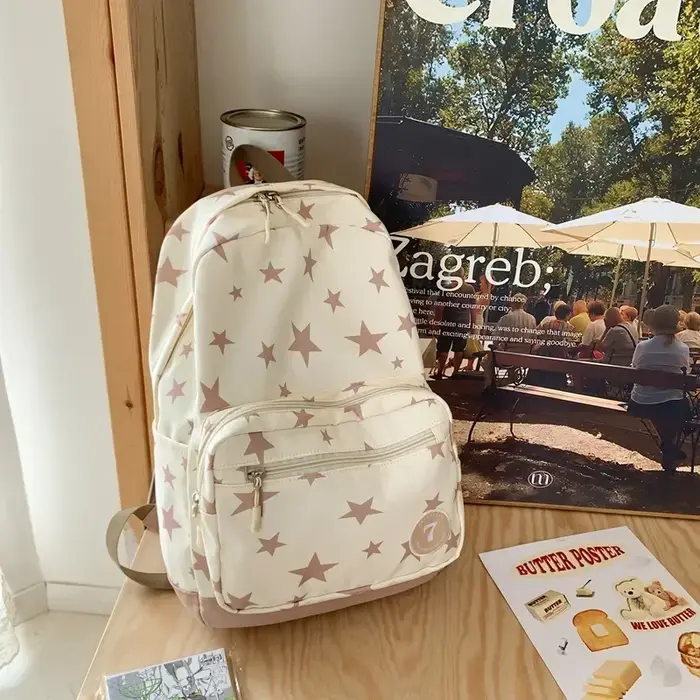 Sac à dos étoile pour femmes et hommes, sac à dos pour ordinateur portable 17 pouces, sac d'universi