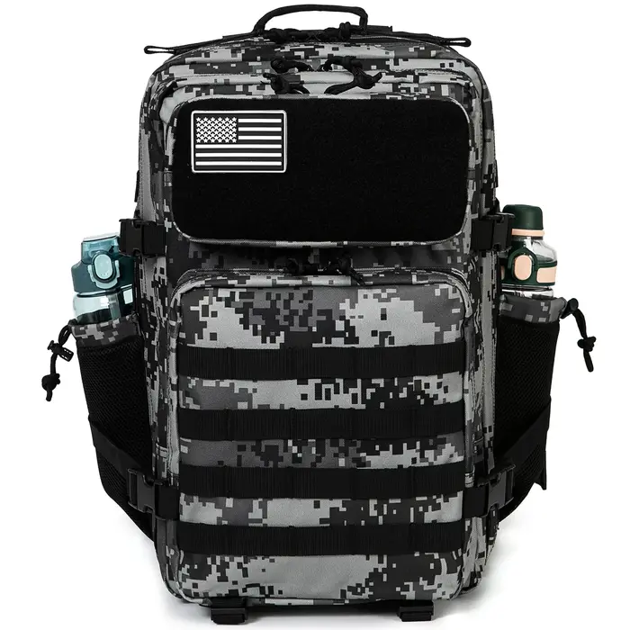 45L sac à dos tactique sac de survie chasse MOLLE sac à dos GYM pour hommes EDC randonnée en plein a